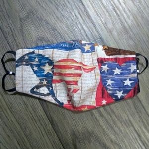 Mask flag USA